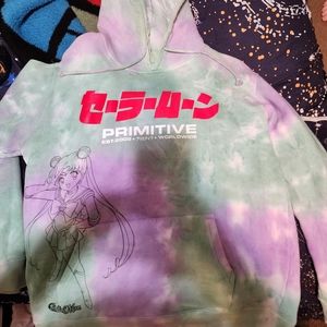 Primitive Sailor Moon Tie Dye Hoodie